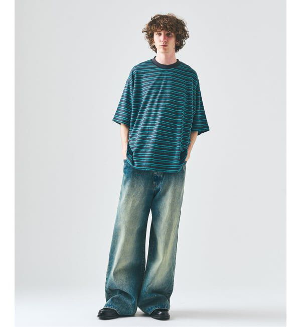 417 EDIFICE「メランジ ボーダーTシャツ」|Tシャツ・カットソー|