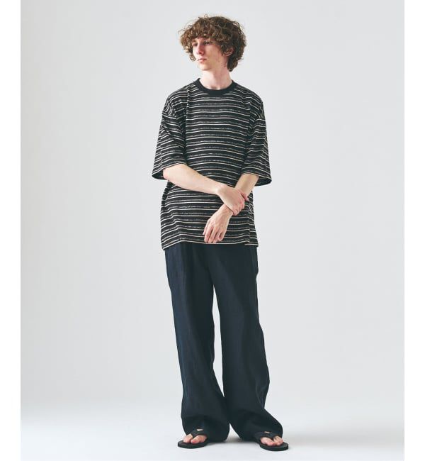 417 EDIFICE「メランジ ボーダーTシャツ」|Tシャツ・カットソー|