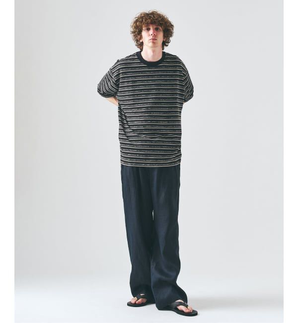 417 EDIFICE「メランジ ボーダーTシャツ」|Tシャツ・カットソー|