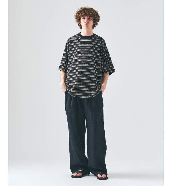 417 EDIFICE「メランジ ボーダーTシャツ」|Tシャツ・カットソー|