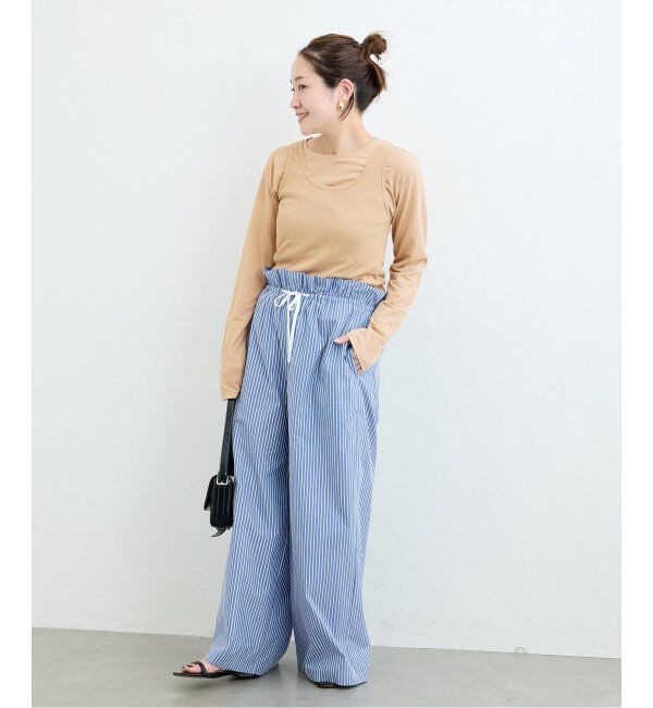 JOURNAL STANDARD「《追加3》クルーネックシアーロングTシャツ」|Tシャツ・カットソー|