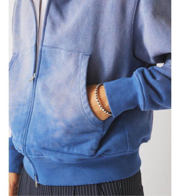 JOURNAL STANDARD relume「ダブルフェイス ワッフル ジップパーカー」|パーカー|