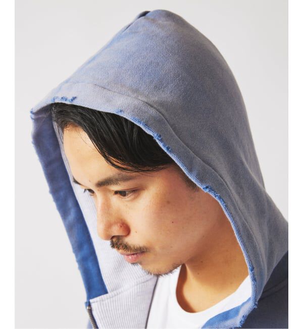 JOURNAL STANDARD relume「ダブルフェイス ワッフル ジップパーカー」|パーカー|