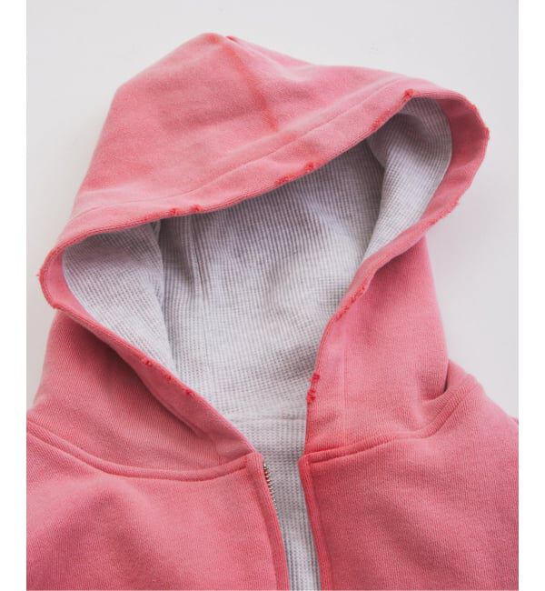 JOURNAL STANDARD relume「ダブルフェイス ワッフル ジップパーカー」|パーカー|