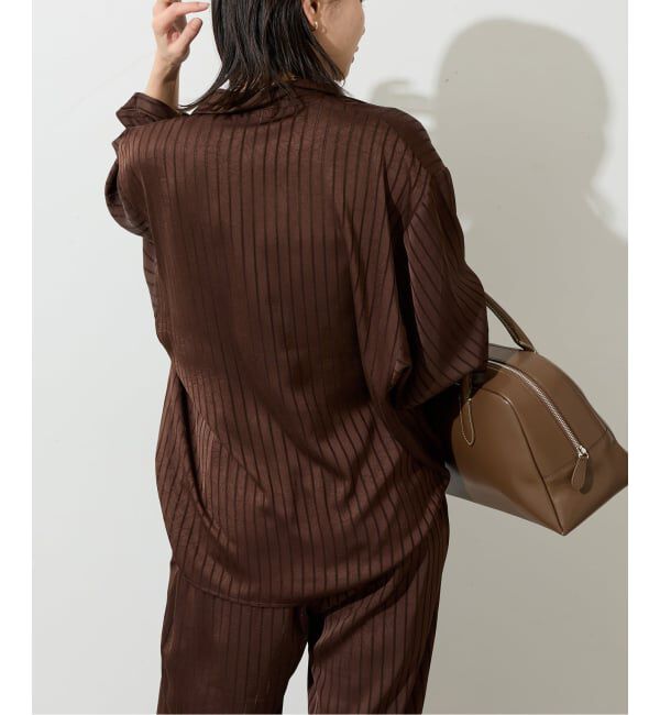 JOURNAL STANDARD「【ARCHIVE STANCE/アーカイブスタンス】Satin Stripe Dolman Shirt」|シャツ・ブラウス|