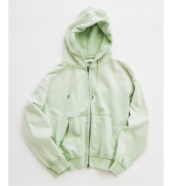 JOURNAL STANDARD relume「ラフカット ジップパーカー」|パーカー|グリーン B