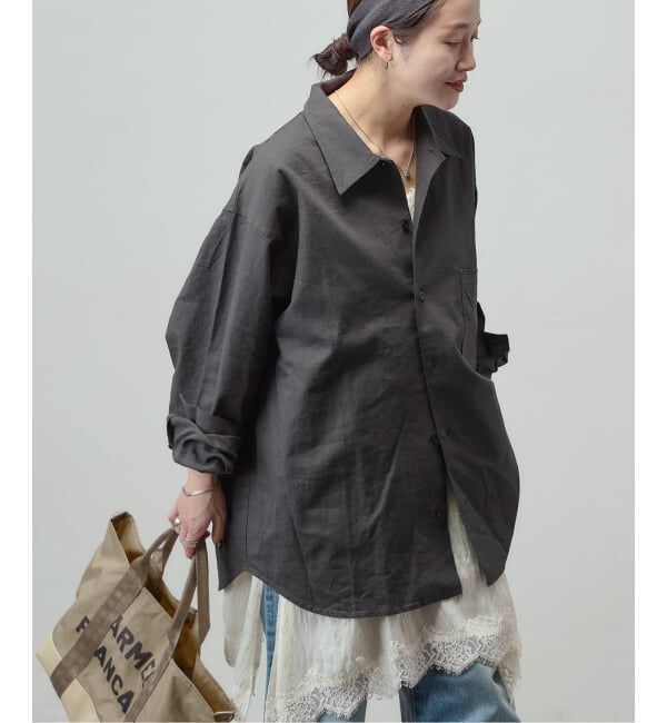 JOURNAL STANDARD「別注【ARMY TWILL/アーミーツイル】Cotton Linen Utility sh」|シャツ・ブラウス|