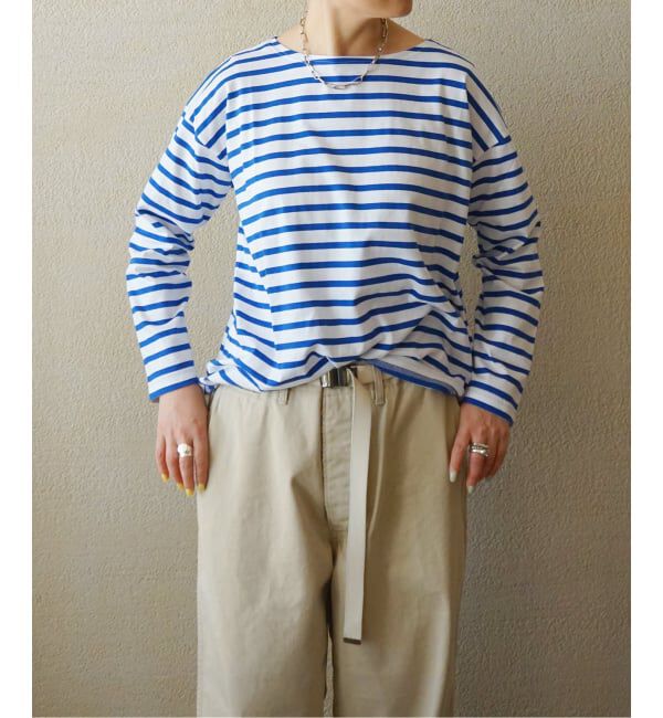 journal standard luxe「【M.B.L】L/SL DROP SHOULDER BASQUE SHIRT」|Tシャツ・カットソー|
