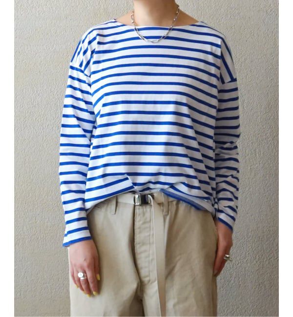 journal standard luxe「【M.B.L】L/SL DROP SHOULDER BASQUE SHIRT」|Tシャツ・カットソー|ホワイト B
