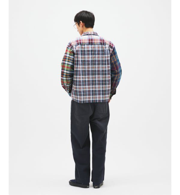 JOURNAL STANDARD「《予約》Niche. / ニッチ 別注 マドラスチェック オープンカラー シャツ」|シャツ・ブラウス|