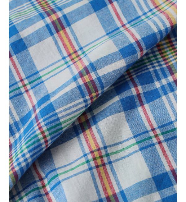 JOURNAL STANDARD「《予約》Niche. / ニッチ 別注 マドラスチェック オープンカラー シャツ」|シャツ・ブラウス|