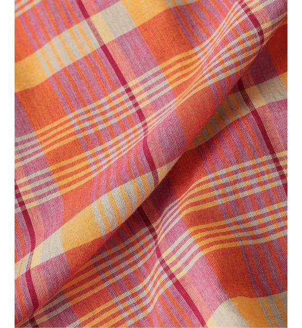 JOURNAL STANDARD「《予約》Niche. / ニッチ 別注 マドラスチェック オープンカラー シャツ」|シャツ・ブラウス|