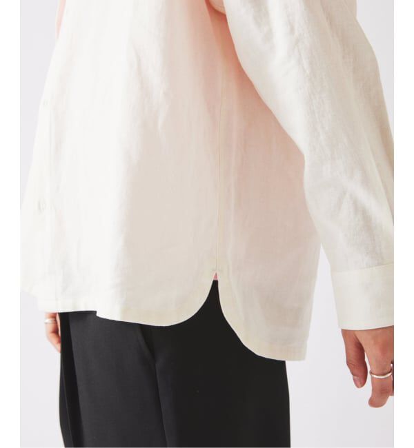 JOURNAL STANDARD relume「《予約》European Flax / ヨーロピアンフラックス リネン/レーヨン シャツ」|シャツ・ブラウス|