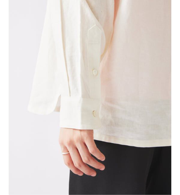 JOURNAL STANDARD relume「《予約》European Flax / ヨーロピアンフラックス リネン/レーヨン シャツ」|シャツ・ブラウス|