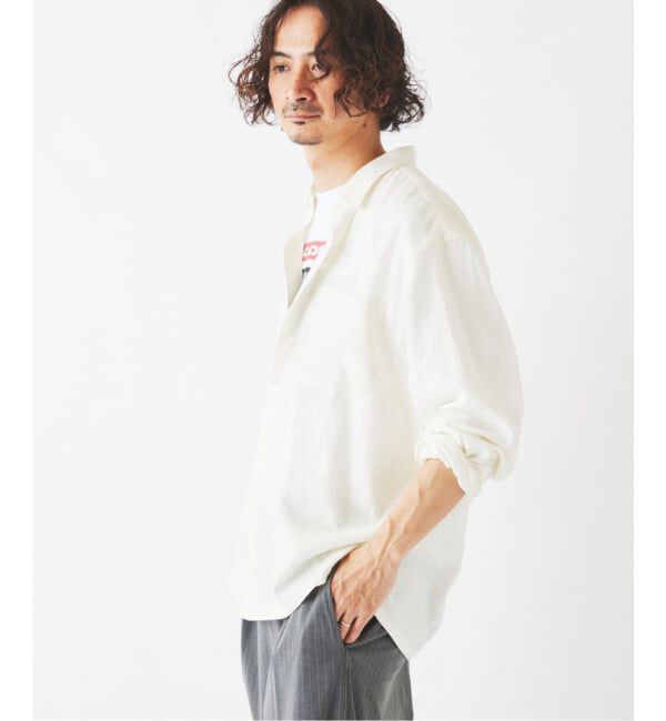 JOURNAL STANDARD relume「《予約》European Flax / ヨーロピアンフラックス リネン/レーヨン シャツ」|シャツ・ブラウス|