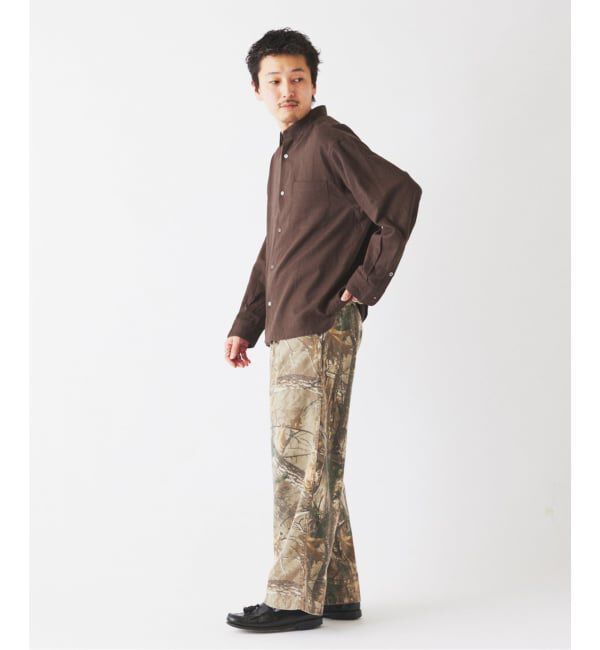 JOURNAL STANDARD relume「《予約》European Flax / ヨーロピアンフラックス リネン/レーヨン シャツ」|シャツ・ブラウス|