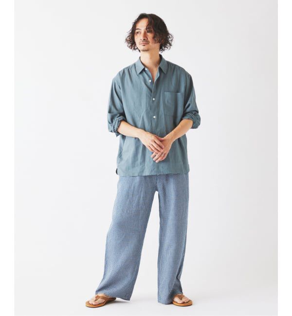 JOURNAL STANDARD relume「《予約》European Flax / ヨーロピアンフラックス リネン/レーヨン シャツ」|シャツ・ブラウス|