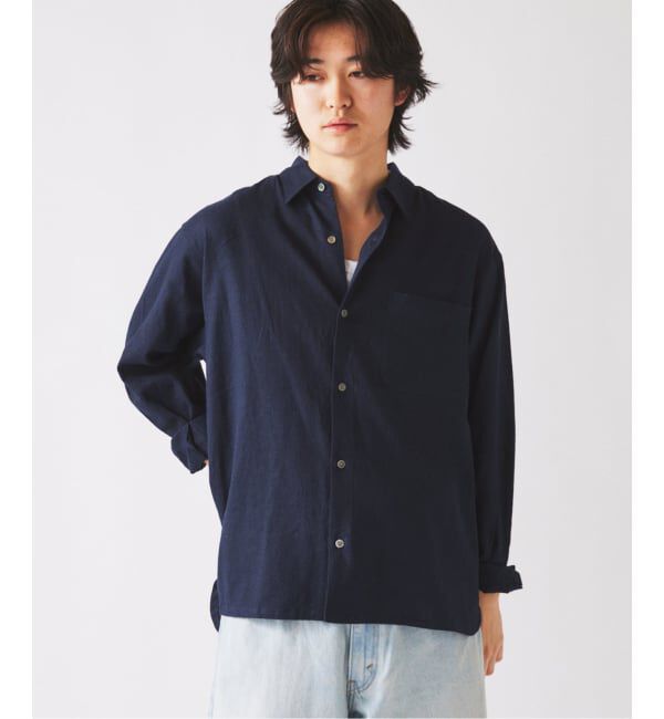 JOURNAL STANDARD relume「《予約》European Flax / ヨーロピアンフラックス リネン/レーヨン シャツ」|シャツ・ブラウス|