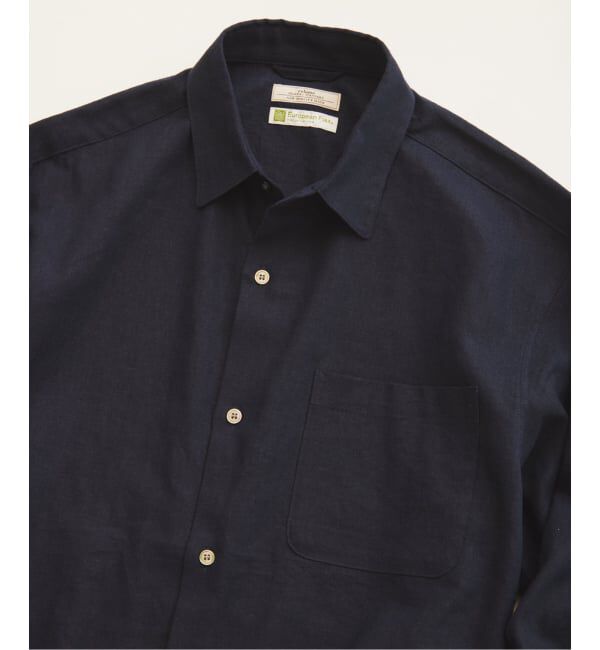 JOURNAL STANDARD relume「《予約》European Flax / ヨーロピアンフラックス リネン/レーヨン シャツ」|シャツ・ブラウス|