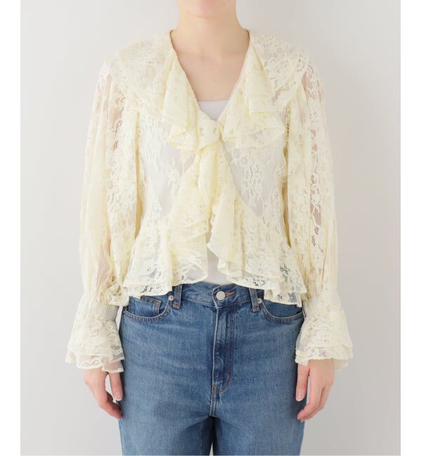 JOURNAL STANDARD「【VIVIANO / ヴィヴィアーノ】DENTELLE BLOUSE」|シャツ・ブラウス|