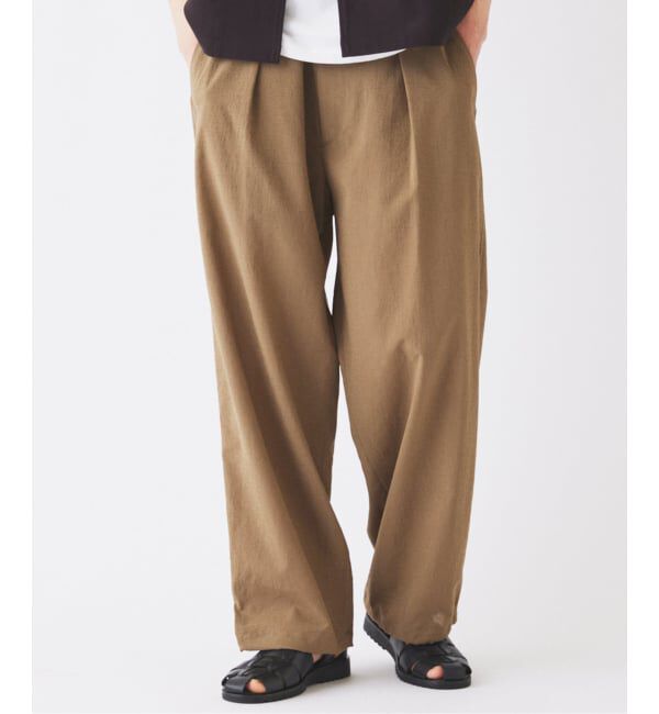 JOURNAL STANDARD relume「《予約》RIRANCHA(R)/リランチェ シアー オーバーパンツ」|スラックス|