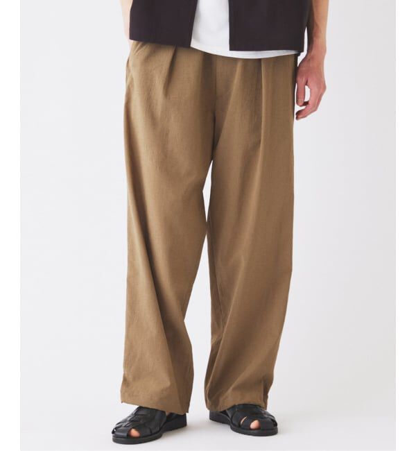 JOURNAL STANDARD relume「《予約》RIRANCHA(R)/リランチェ シアー オーバーパンツ」|スラックス|