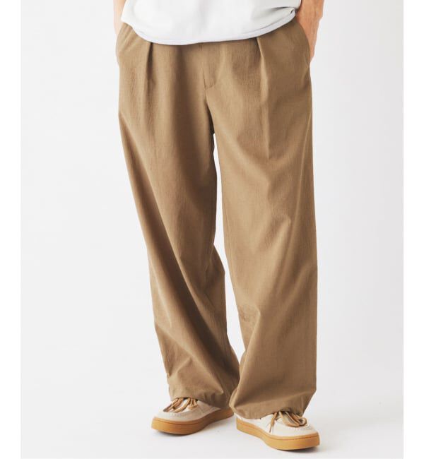 JOURNAL STANDARD relume「《予約》RIRANCHA(R)/リランチェ シアー オーバーパンツ」|スラックス|