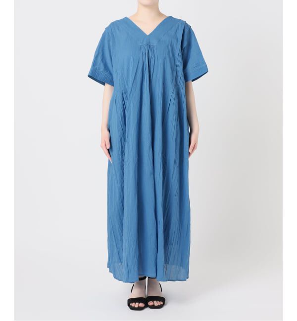 JOURNAL STANDARD relume「《追加予約 / 新色》コットンボイルクリンクルタックカフタンワンピース」|ワンピース|