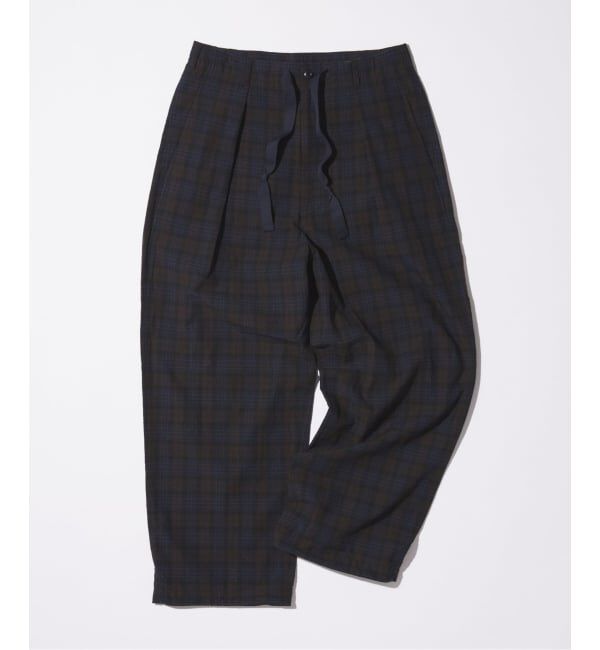 JOURNAL STANDARD「《予約》T/C サッカー オーバー パンツ」|スラックス|ネイビー