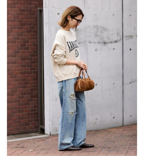 FRAMeWORK「PRINT スウェット」|スウェット・ジャージ|