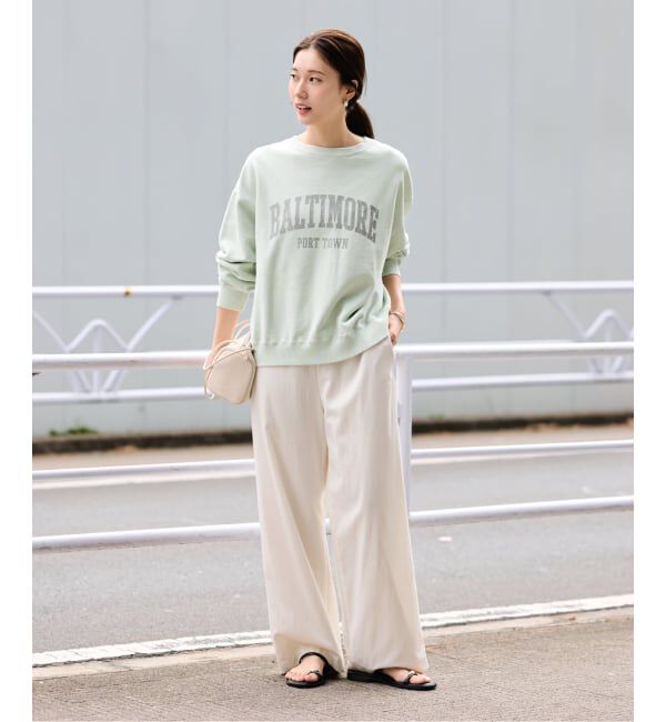 FRAMeWORK「PRINT スウェット」|スウェット・ジャージ|