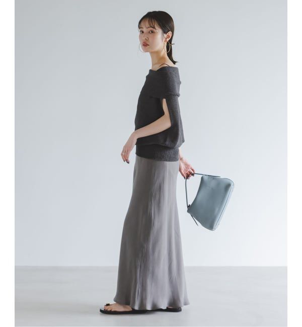 NOBLE「《予約》ニュアンスオフショルプルオーバー」|ニット・セーター|