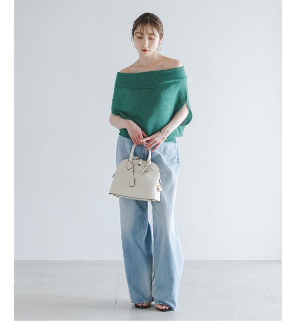 NOBLE「《予約》ニュアンスオフショルプルオーバー」|ニット・セーター|