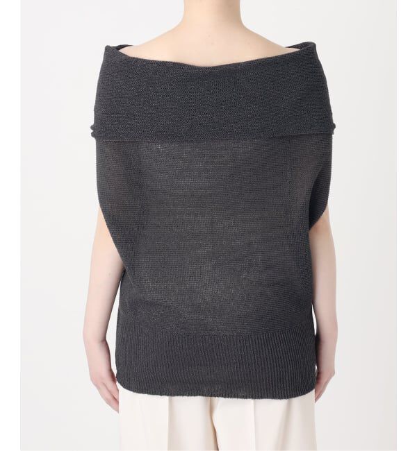 NOBLE「《予約》ニュアンスオフショルプルオーバー」|ニット・セーター|