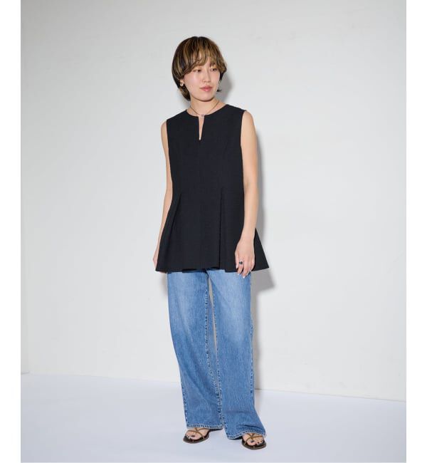 GRISE「《予約》GRISE4.5cmレザーナロートングミュールサンダル」|サンダル|