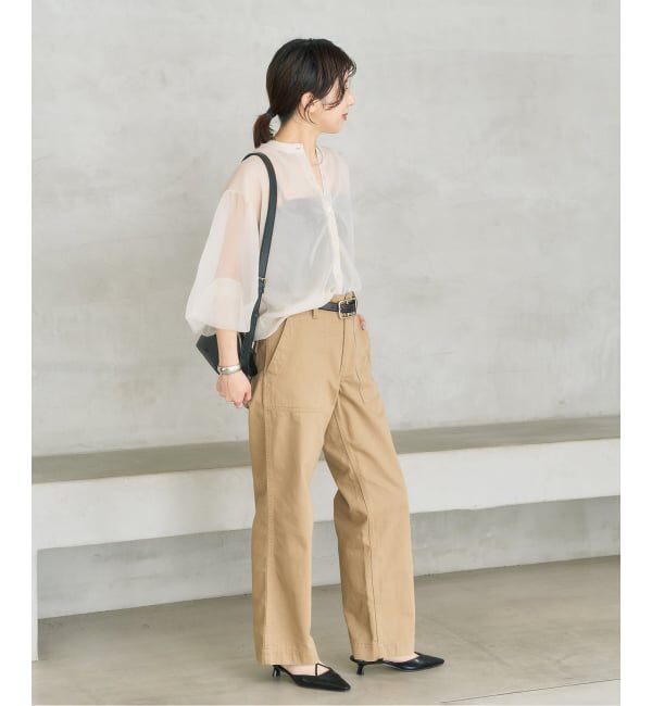  「《予約》3.5cmクロスコードスリングバック」|パンプス|