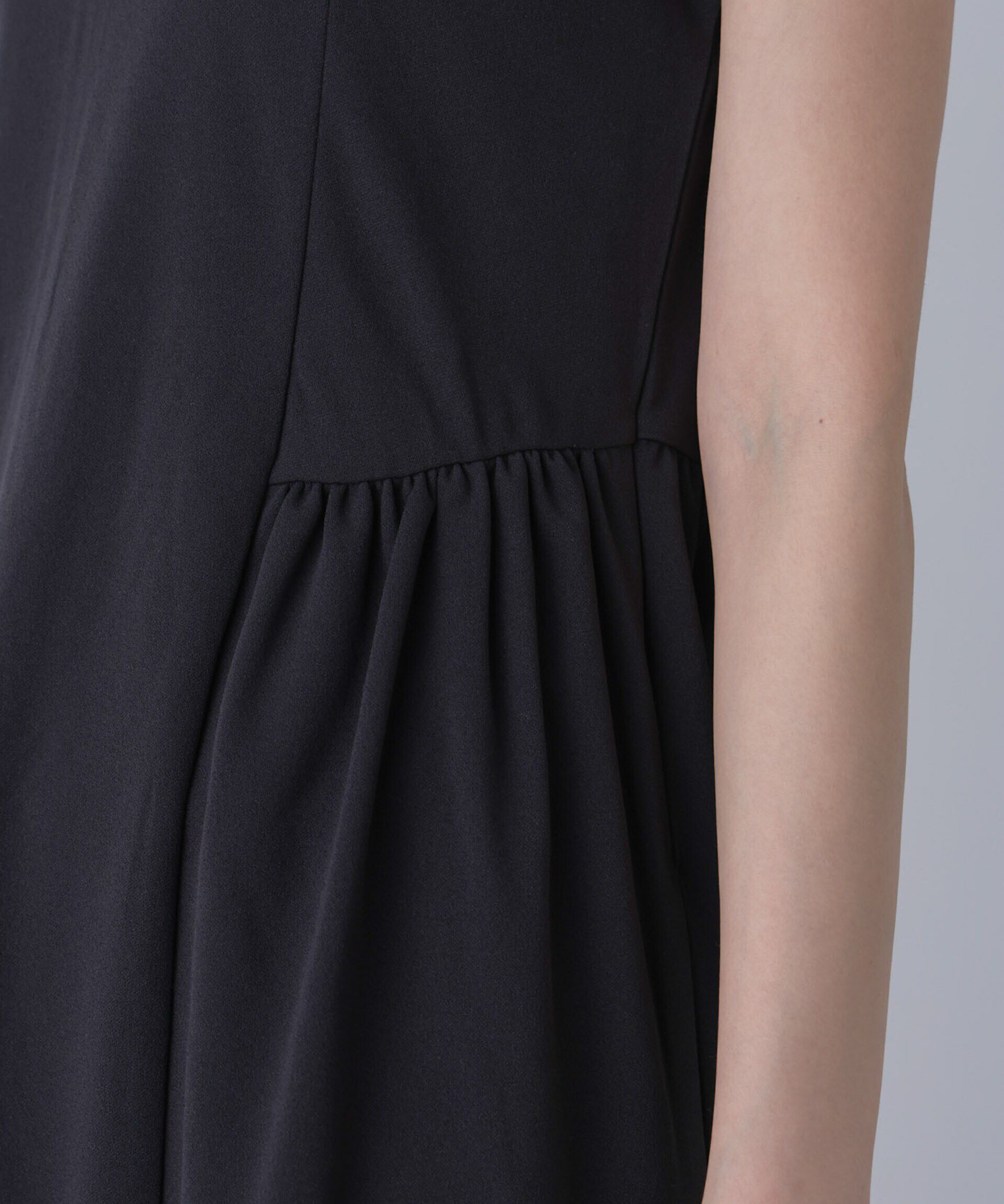 nano･universe「ギャザーコクーンカットワンピース」|ワンピース|