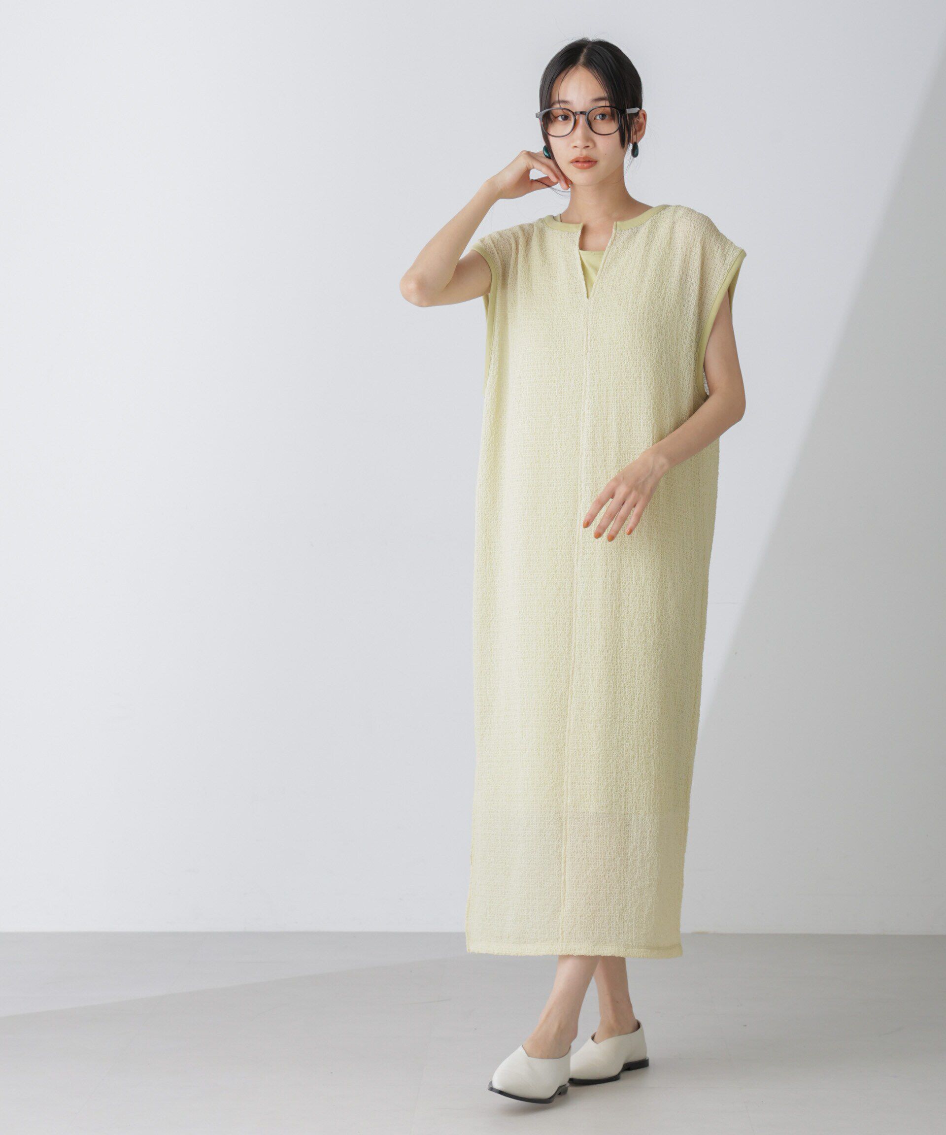 nano･universe「シアーサッカーワンピース」|ワンピース|