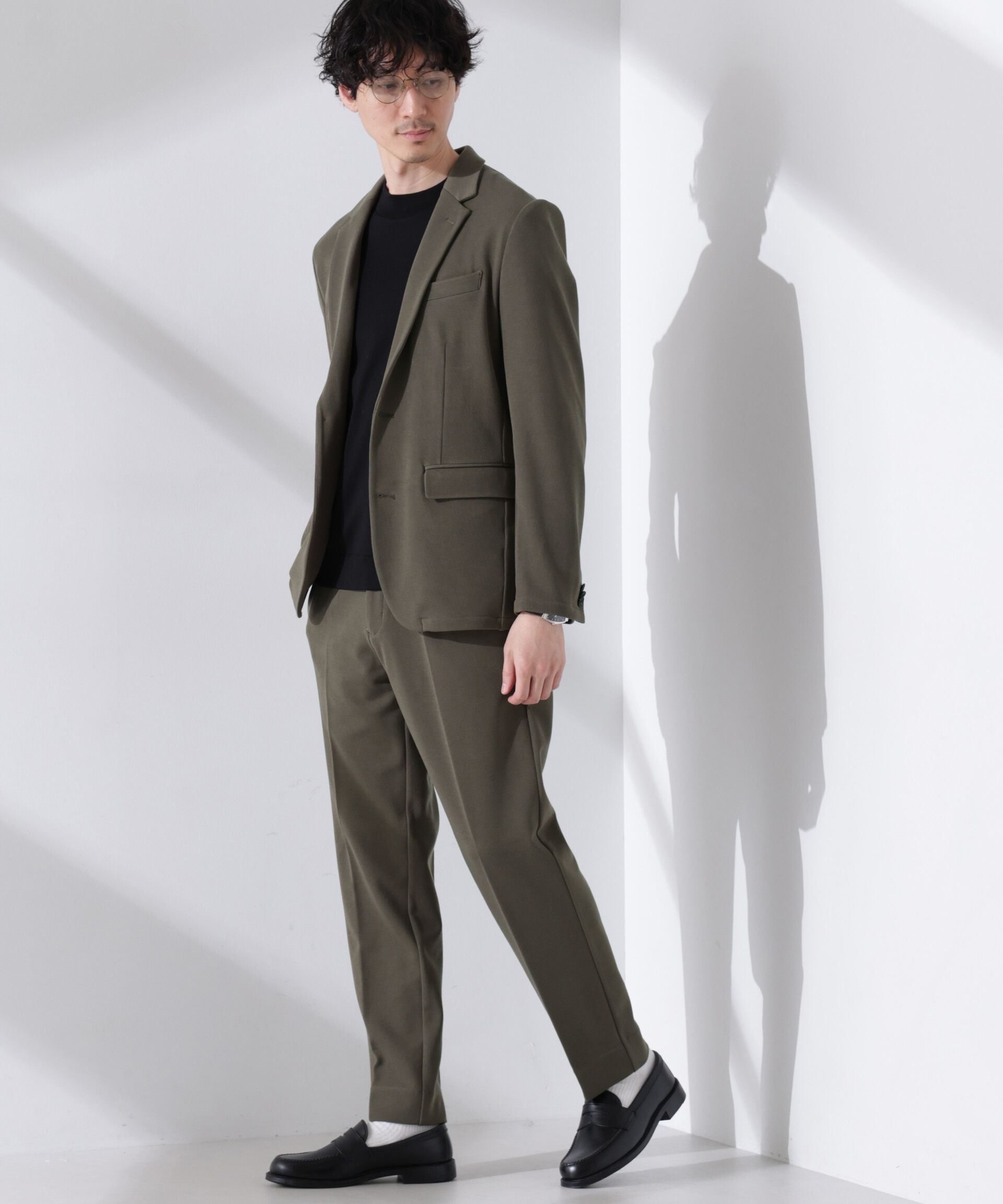 nano･universe「｢Damerino｣ストレッチカノコセットアップ」|スーツ|