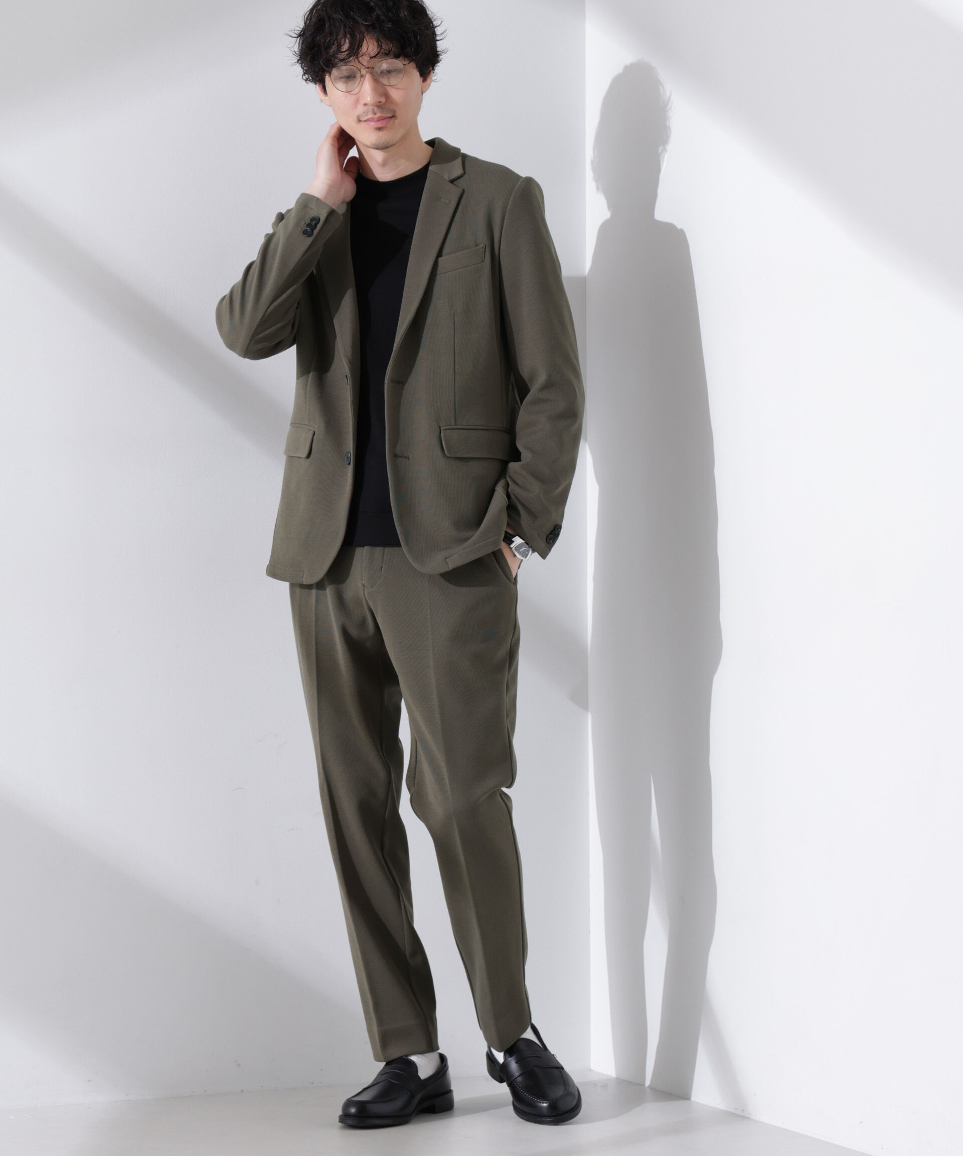 nano･universe「｢Damerino｣ストレッチカノコセットアップ」|スーツ|