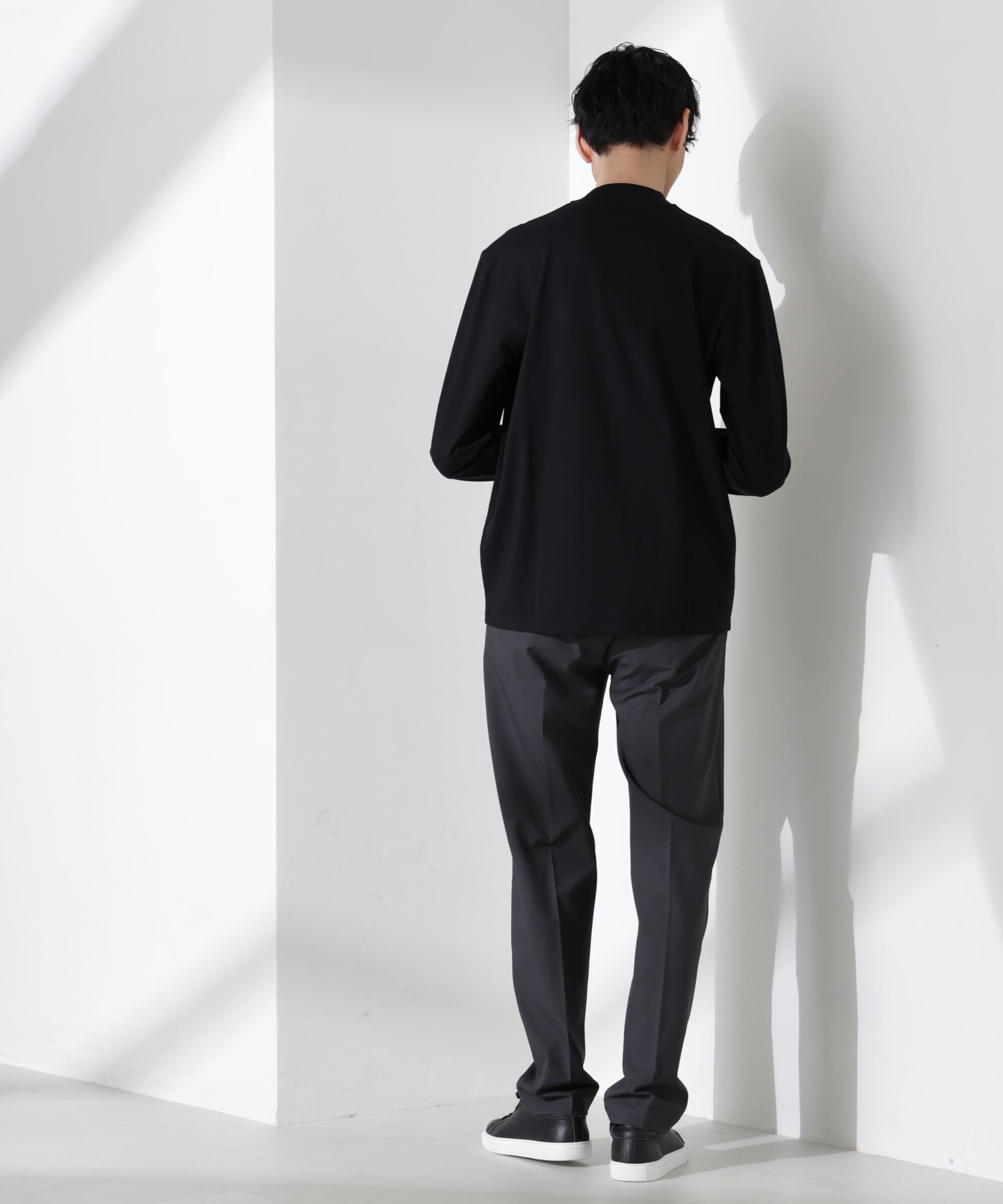 nano･universe「ジャケT(R) クルーネック 長袖」|Tシャツ・カットソー|