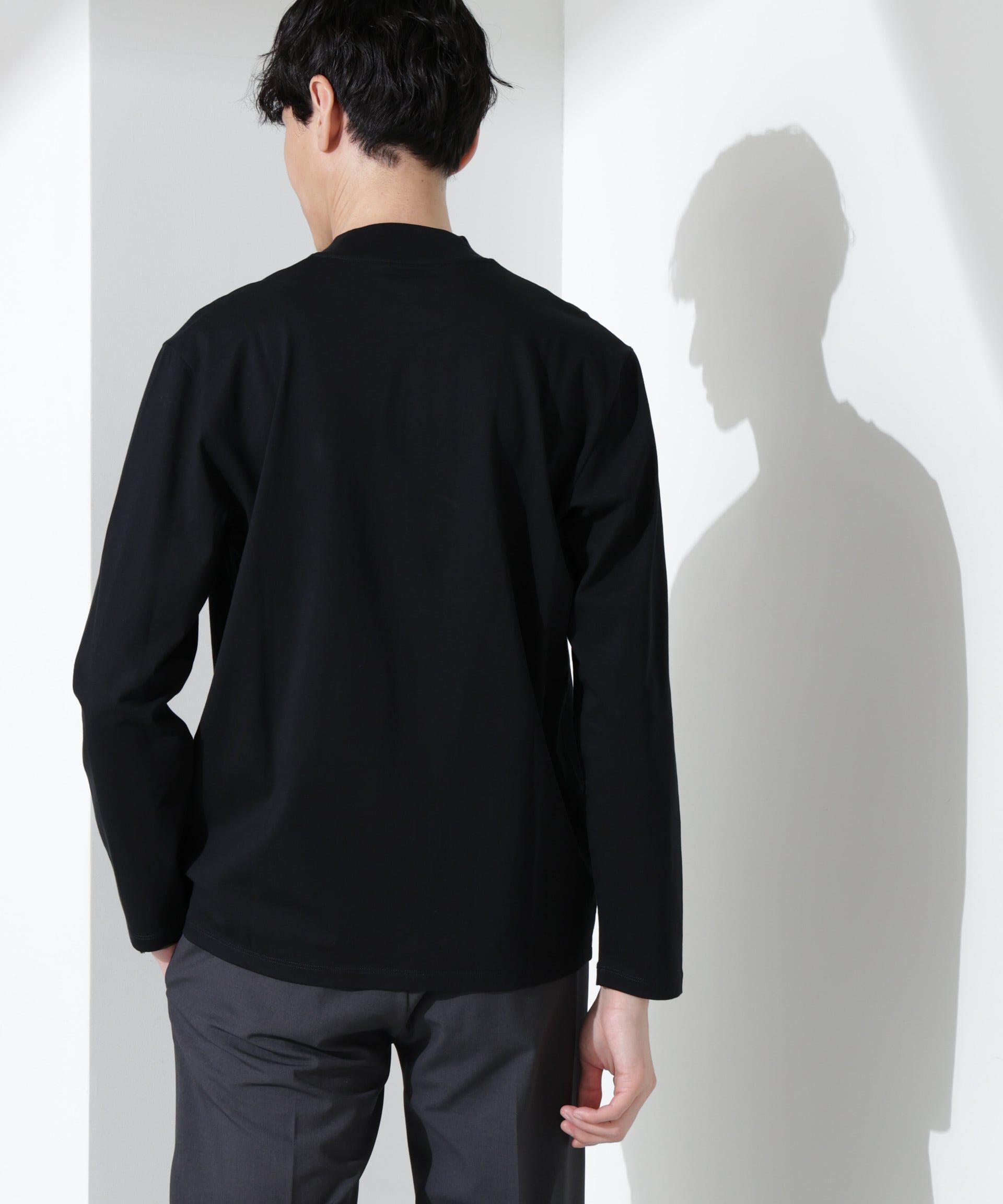 nano･universe「ジャケT(R) クルーネック 長袖」|Tシャツ・カットソー|