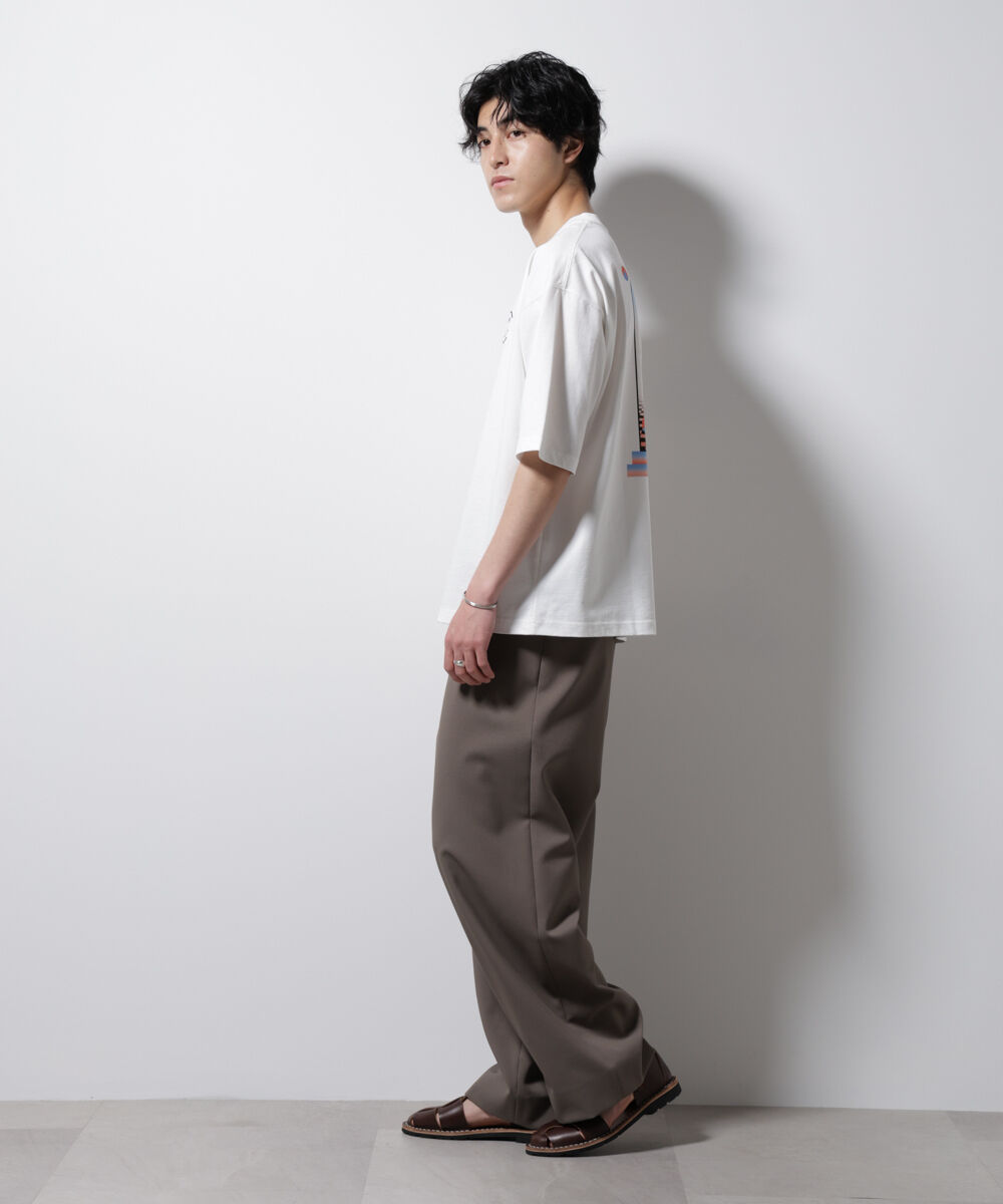 nano･universe「「MOFFISIE」2.0オリジナルプリント Tシャツ 半袖」|Tシャツ・カットソー|