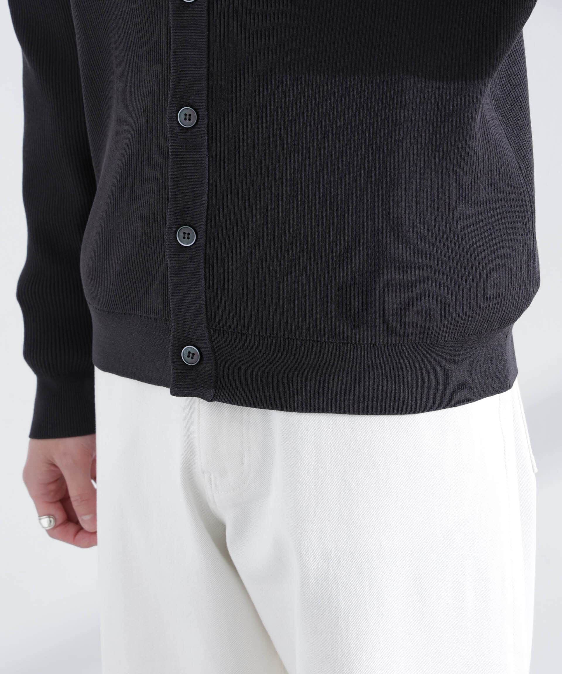  「CICAドライタッチ リブカーディガン」|カーディガン|