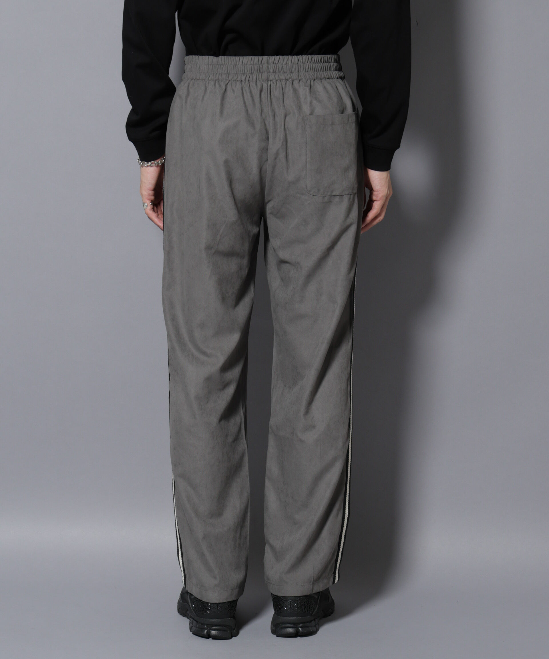 nano･universe「NORMANBROS別注 トラックパンツ」|チノ|