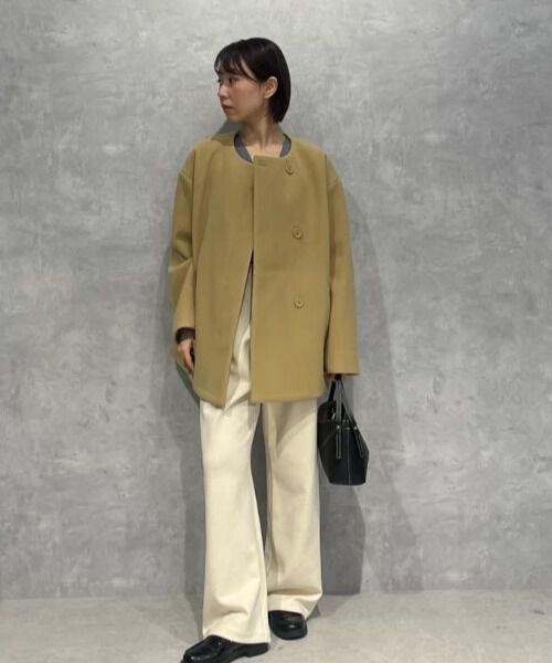 nano･universe「ノーカラーミドルコート」|その他|