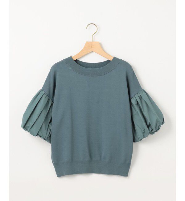 組曲「ストレッチクリアパフ袖 ニット」|ニット・セーター|