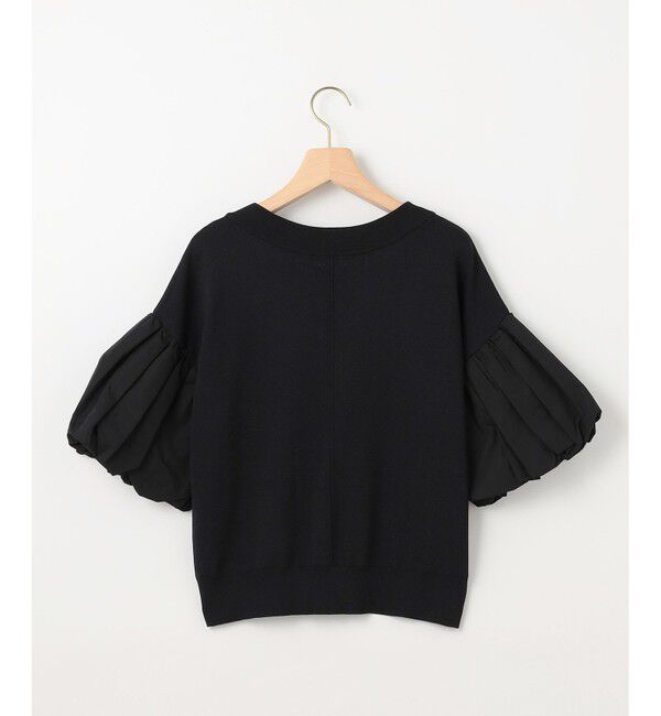 組曲「ストレッチクリアパフ袖 ニット」|ニット・セーター|