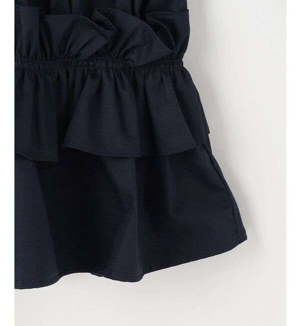 組曲「フリルシャツコンビ ロングTシャツ」|Tシャツ・カットソー|