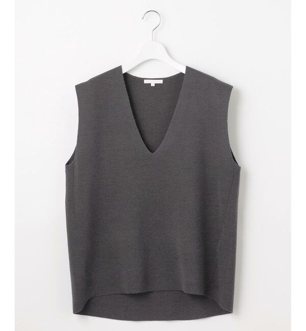 自由区「【セットアップ対応・洗える】ウールミラノニット ベスト」|ベスト・ジレ|
